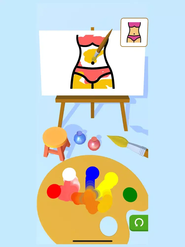 Tangkapan layar Color Mix 3D iPad 