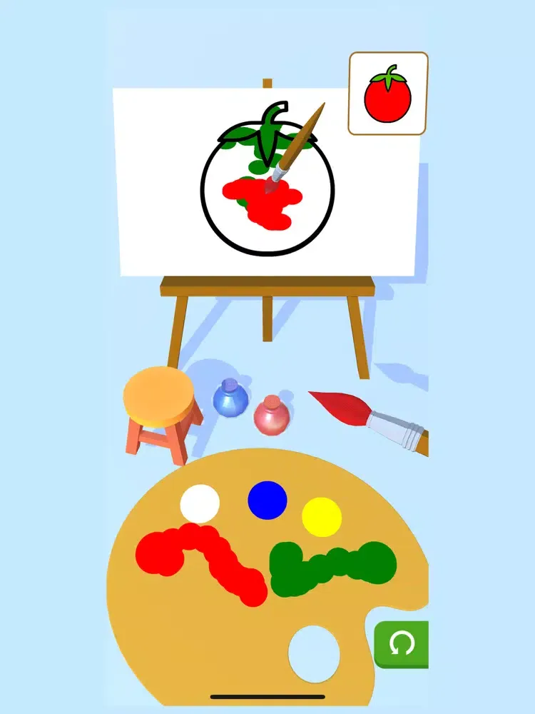 Tangkapan layar Color Mix 3D iPad 