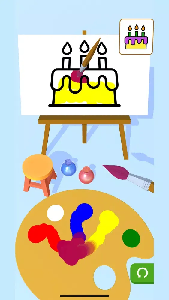 Tangkapan layar Color Mix 3D
