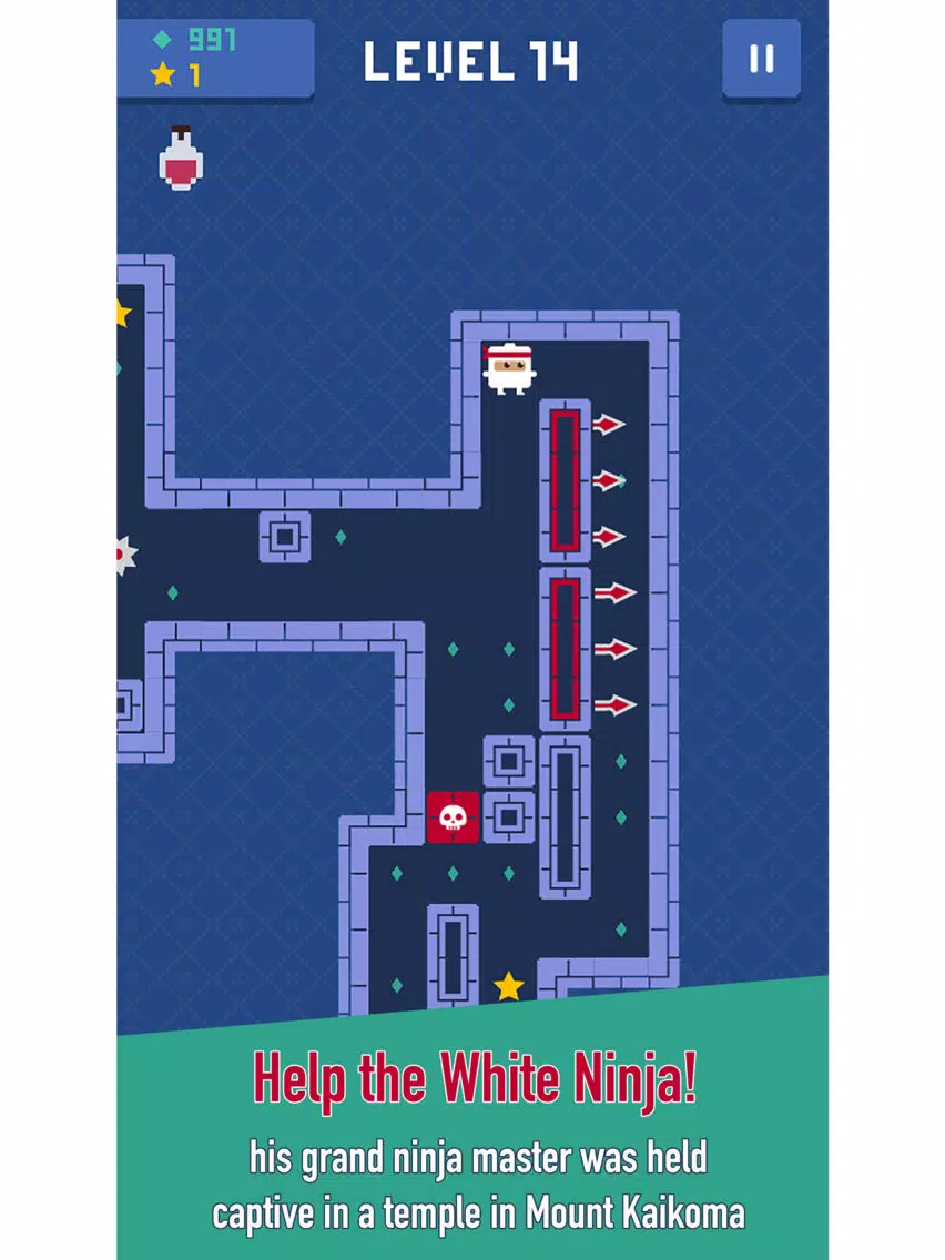 Tangkapan skrin Ninja Temple iPad 