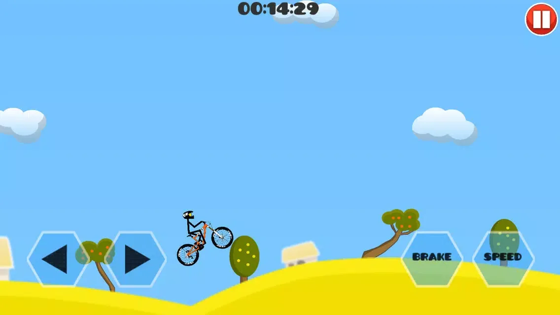 Скриншоты Bike of stickman racing