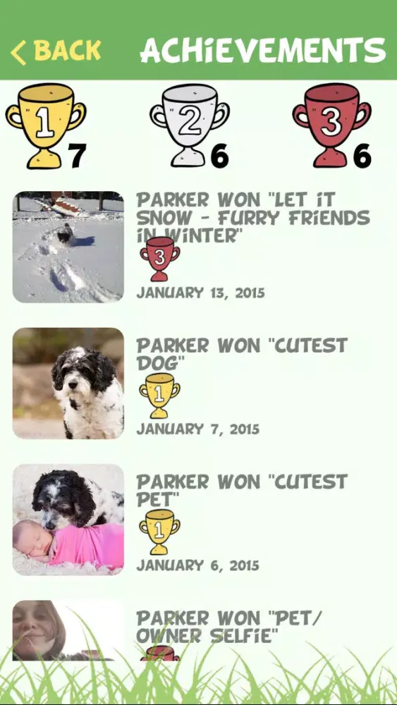 Tangkapan skrin Furry Faceoff - Pet Photo Contests