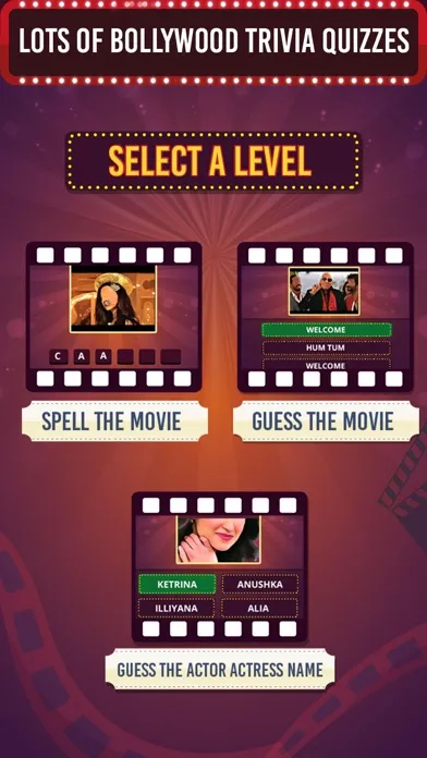 Capturas de pantalla de Guess the Bollywood Movie Quiz