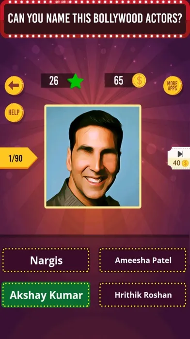 Capturas de pantalla de Guess the Bollywood Movie Quiz