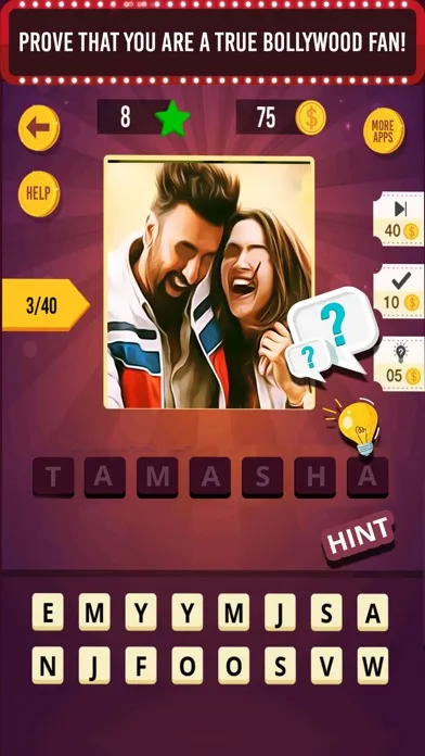 Capturas de pantalla de Guess the Bollywood Movie Quiz