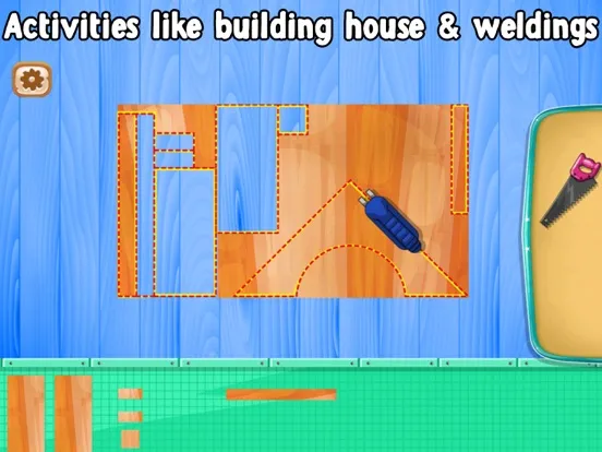 Tangkapan layar Little Builder - Truck Games iPad 
