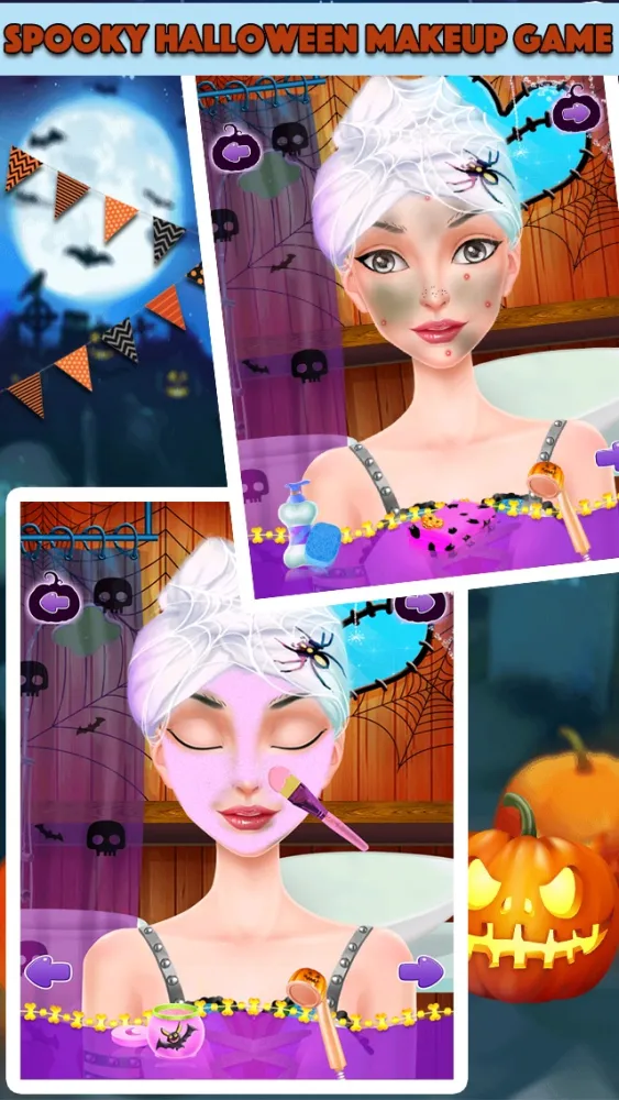 Скриншоты Halloween Makeover & Salon