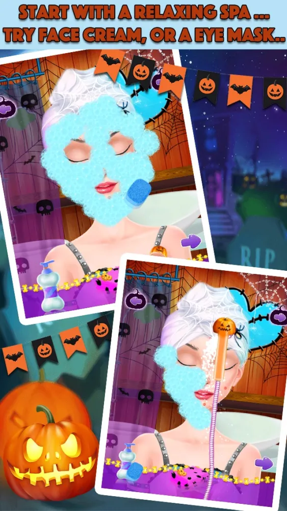 Скриншоты Halloween Makeover & Salon