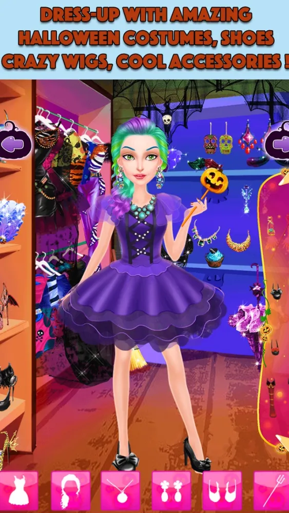 Скриншоты Halloween Makeover & Salon