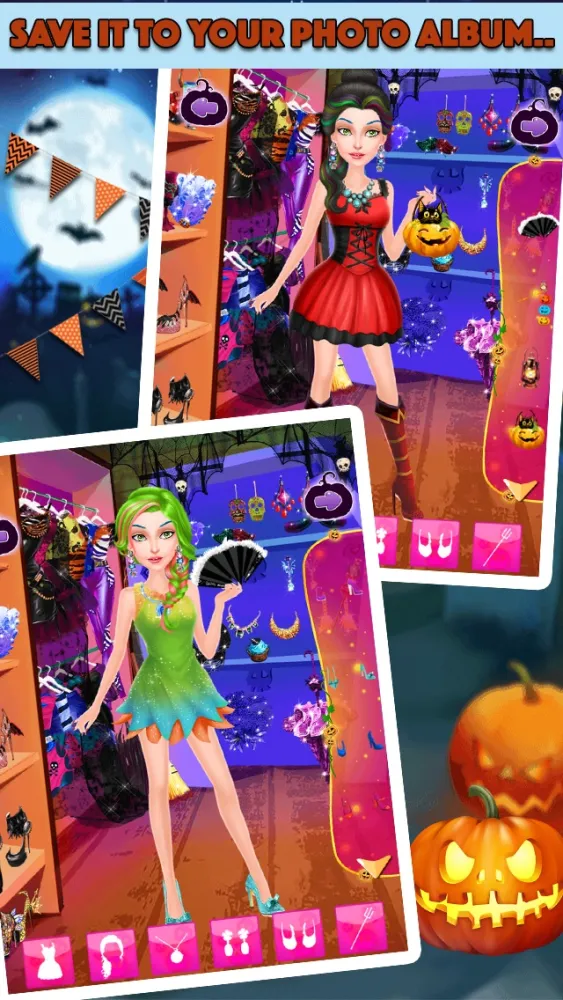 Скриншоты Halloween Makeover & Salon
