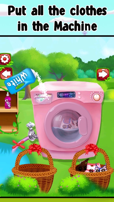 Messy Pets Daycare Washing Laundry سکرین شاٹس