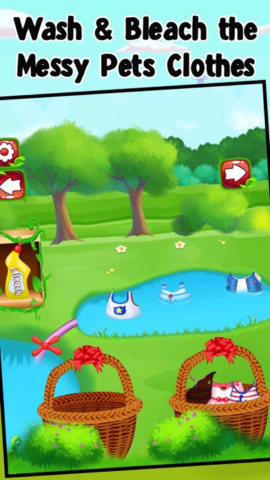 Messy Pets Daycare Washing Laundry سکرین شاٹس