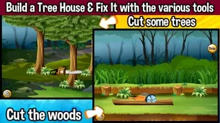 ภาพหน้าจอของ Treehouse Builder, Design & Decoration