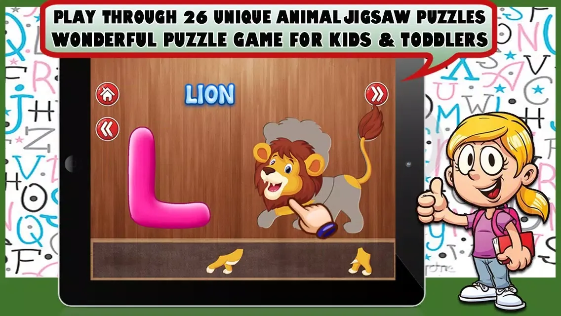 Learn Abc for kids with Animals स्क्रीनशॉट