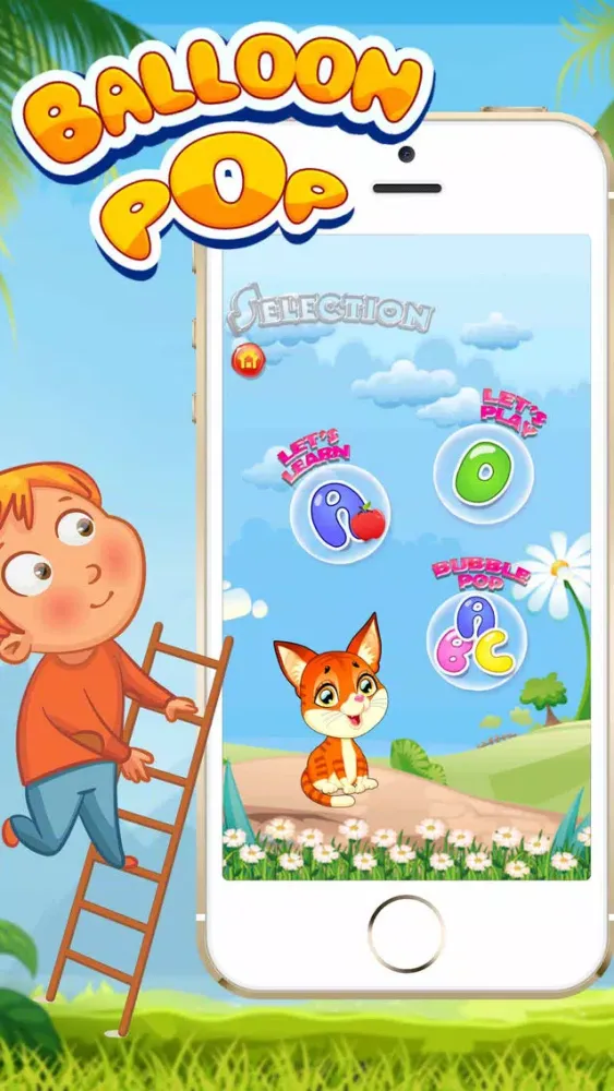 تصاویر Preschool Learning Balloon Pop - First Words Kids Learning Games for Preschool Toddlers & Kindergarten