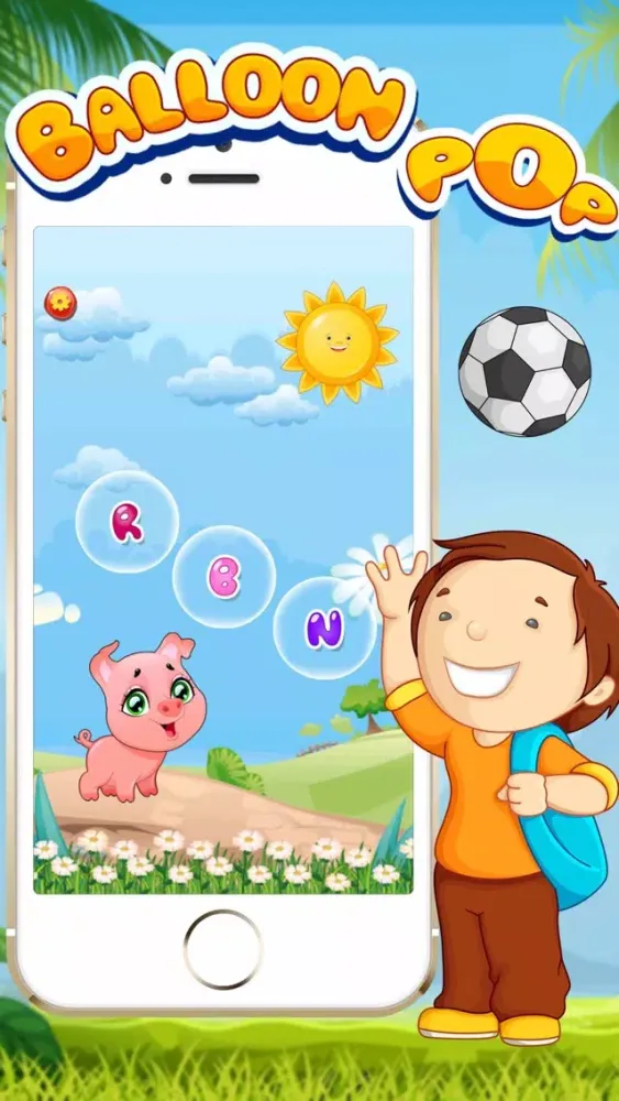 تصاویر Preschool Learning Balloon Pop - First Words Kids Learning Games for Preschool Toddlers & Kindergarten