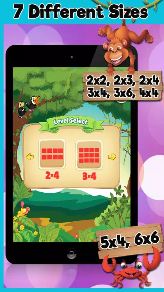 Animals Matching Pairs Game For Kids & Toddlers Screenshots