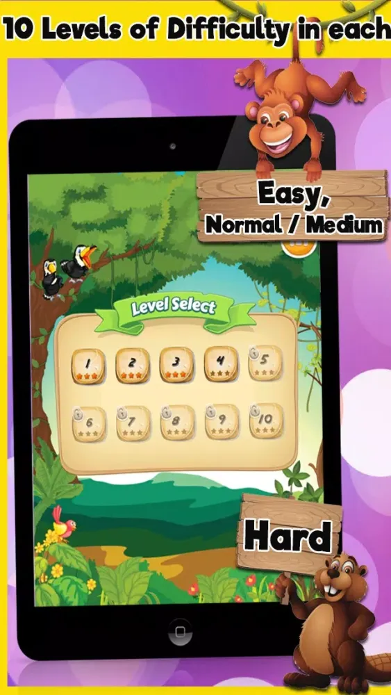 Animals Matching Pairs Game For Kids & Toddlers Screenshots