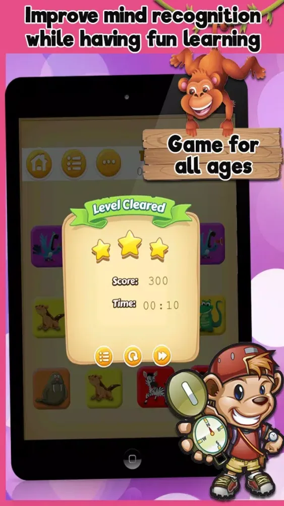 Animals Matching Pairs Game For Kids & Toddlers Screenshots