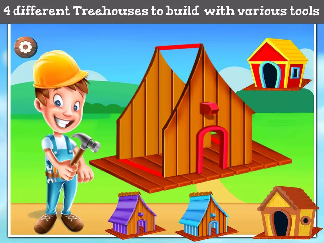 Скриншоты Baby Build A Treehouse Adventures iPad 