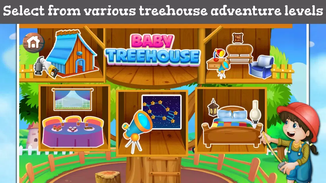 Скриншоты Baby Build A Treehouse Adventures