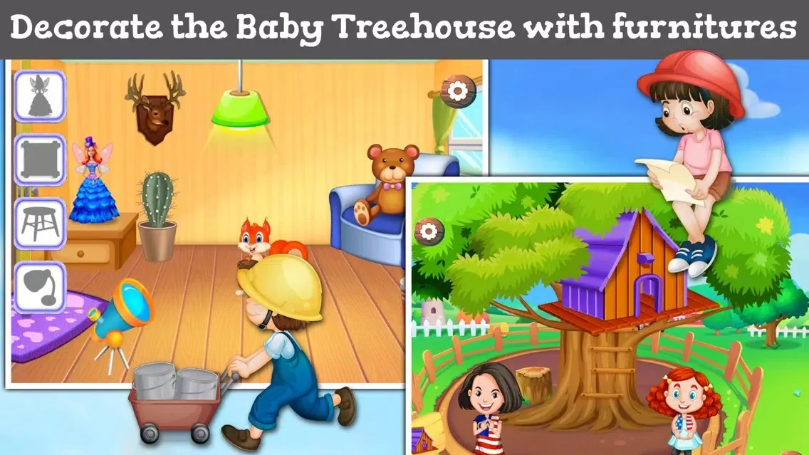 Скриншоты Baby Build A Treehouse Adventures