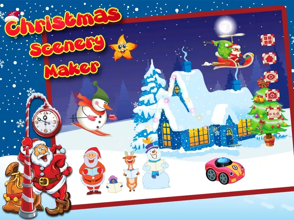 Zrzuty ekranu Christmas Scene Maker iPad 