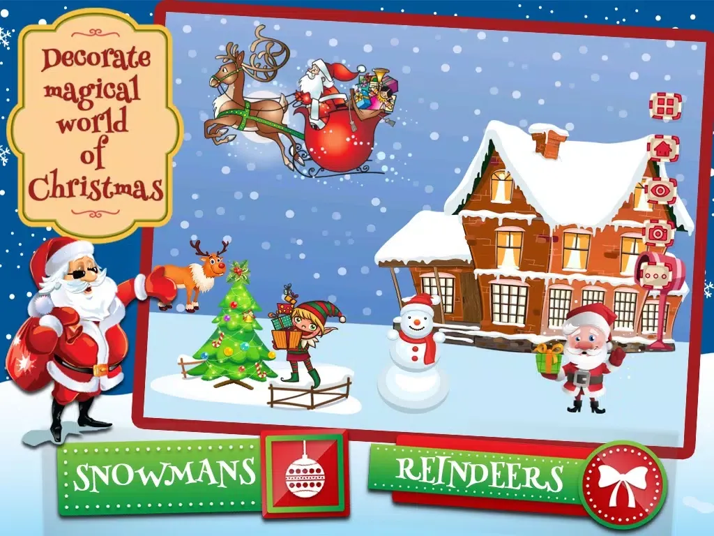 Zrzuty ekranu Christmas Scene Maker iPad 