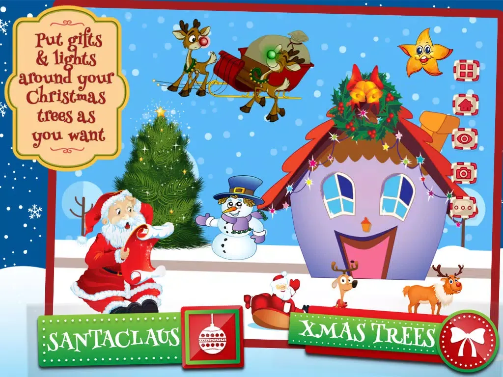 Zrzuty ekranu Christmas Scene Maker iPad 