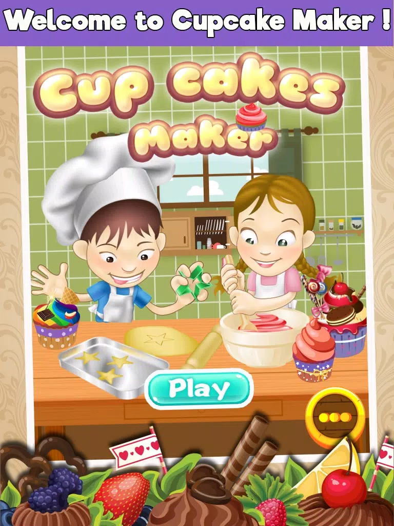 Crazy Cupcakes Maker Cooking games iPad  스크린샷