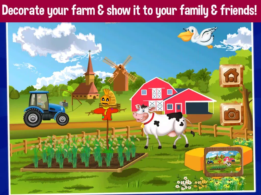 Скриншоты Daddy's Farm Little Helper - Farms, Animals & Harvesting iPad 