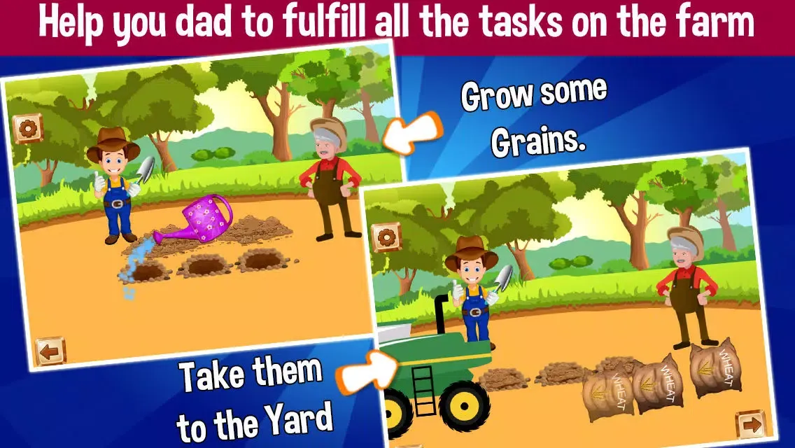 Скриншоты Daddy's Farm Little Helper - Farms, Animals & Harvesting