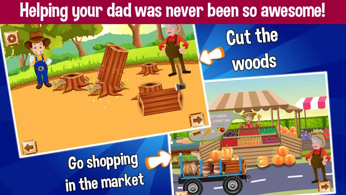 Скриншоты Daddy's Farm Little Helper - Farms, Animals & Harvesting