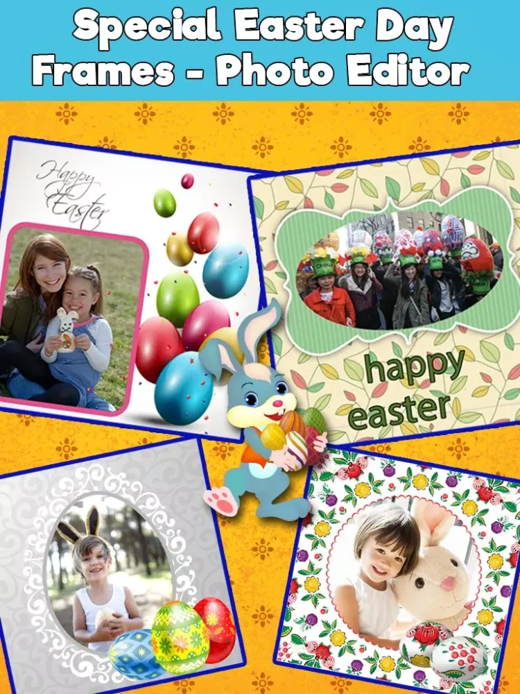Happy Easter Frames Photo Editor iPad  スクリーンショット