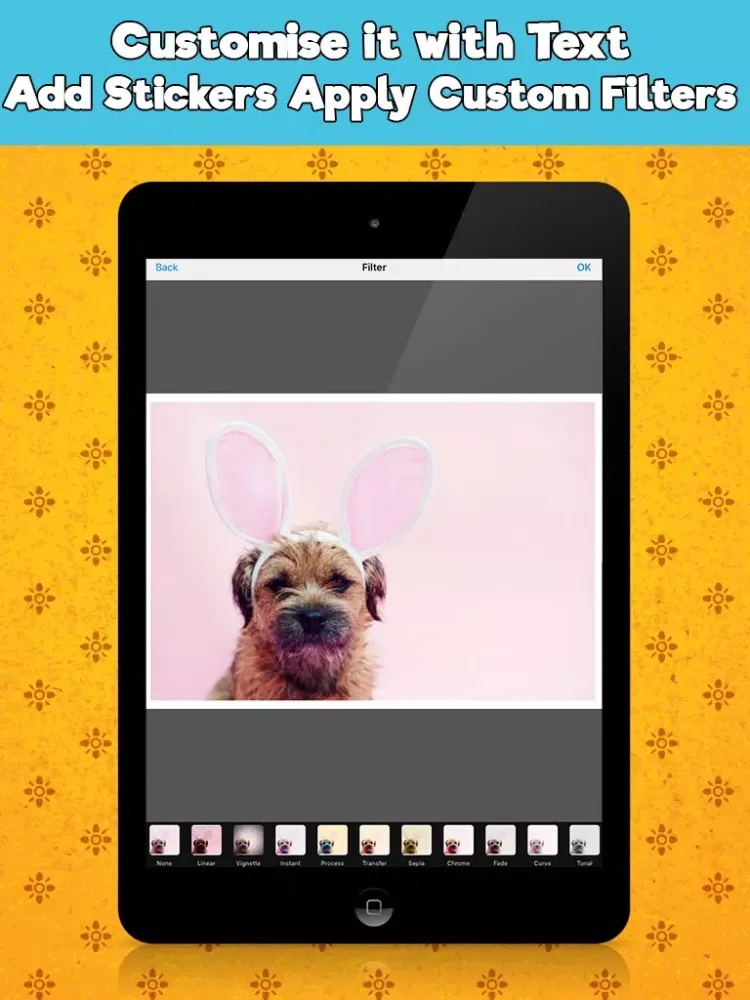 Happy Easter Frames Photo Editor iPad  スクリーンショット