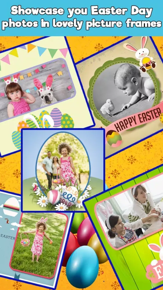 Happy Easter Frames Photo Editor スクリーンショット