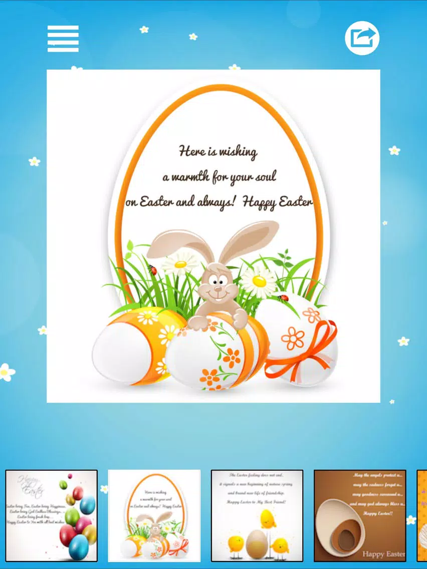 Happy Easter Wishes & Messages iPad  スクリーンショット