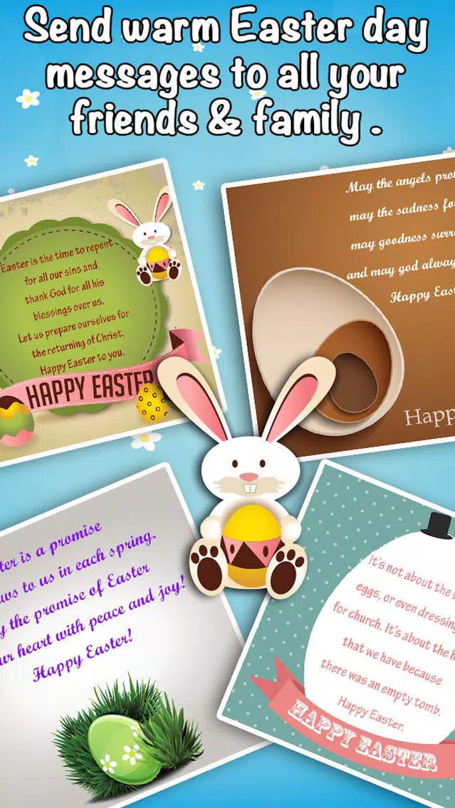 Happy Easter Wishes & Messages スクリーンショット