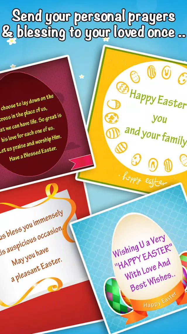 Happy Easter Wishes & Messages スクリーンショット