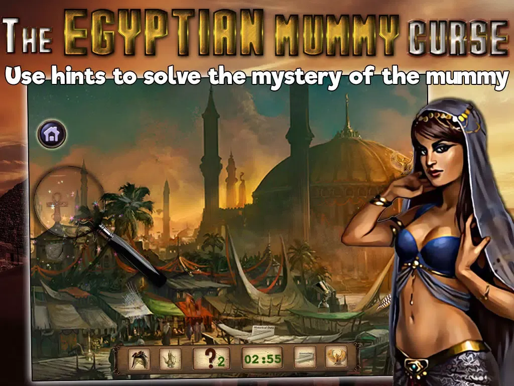 Captures d'écran de The Egyptian Mummy Curse - Egypt Hidden Objects Mystery iPad 