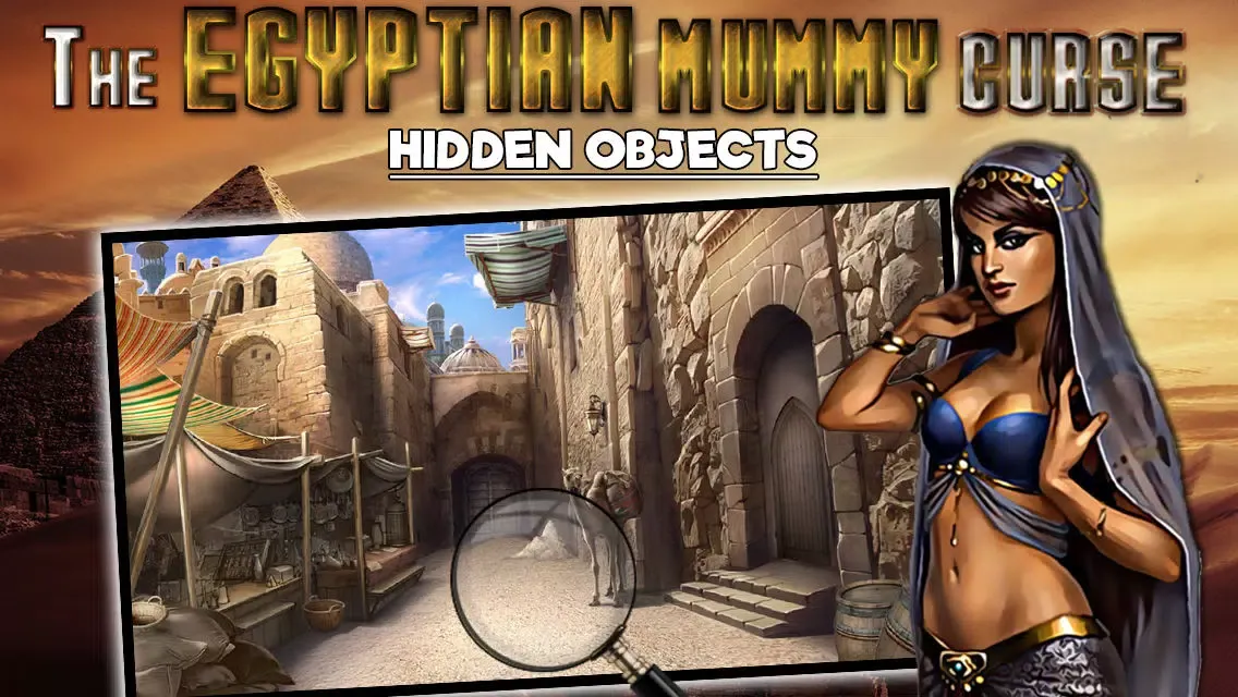 Captures d'écran de The Egyptian Mummy Curse - Egypt Hidden Objects Mystery