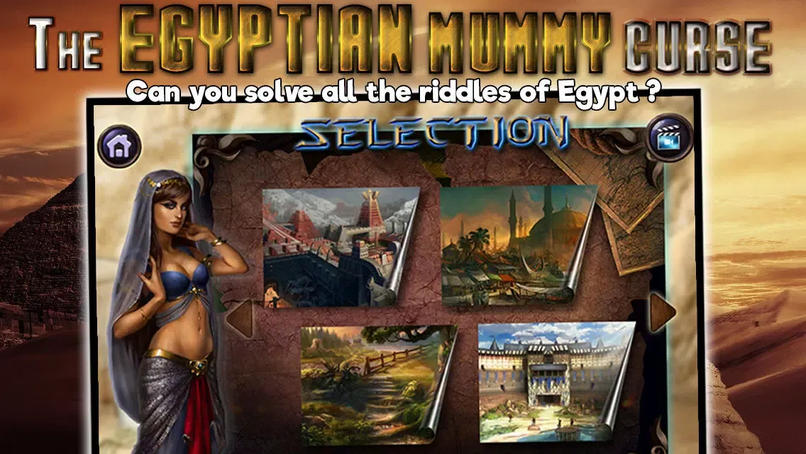 Captures d'écran de The Egyptian Mummy Curse - Egypt Hidden Objects Mystery