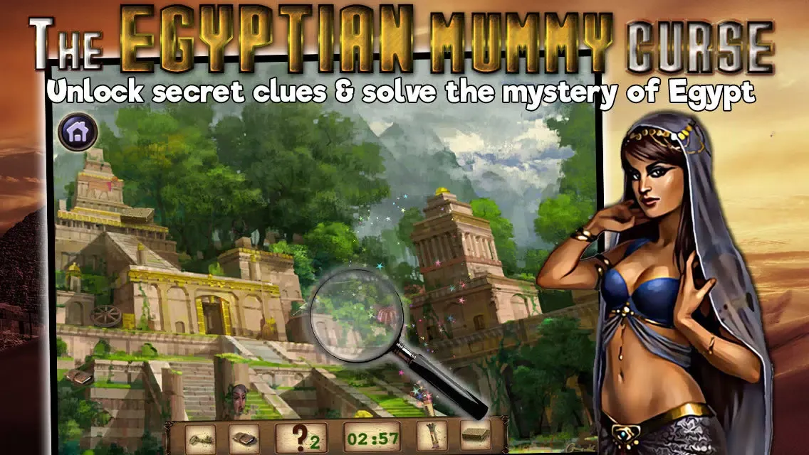 Captures d'écran de The Egyptian Mummy Curse - Egypt Hidden Objects Mystery