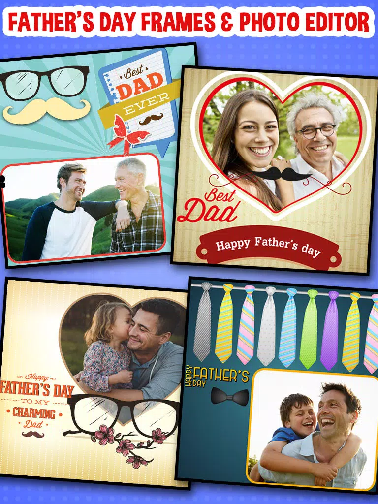 صور Fathers Day Photo Frames Editor iPad 