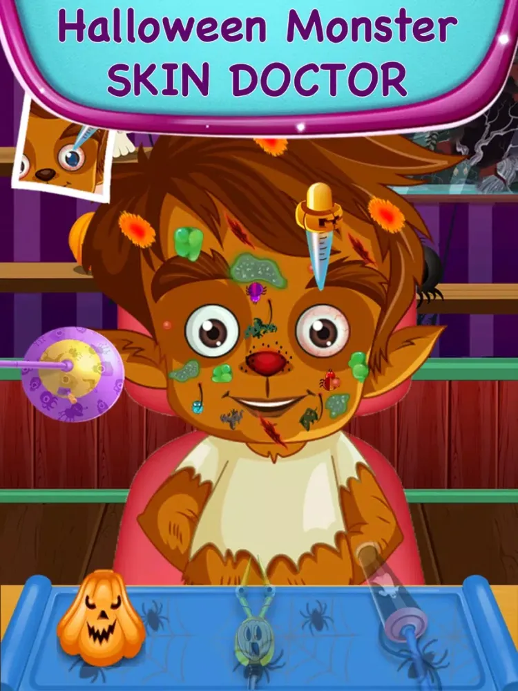 Halloween Monster Skin Doctor - Surgery Games iPad  سکرین شاٹس