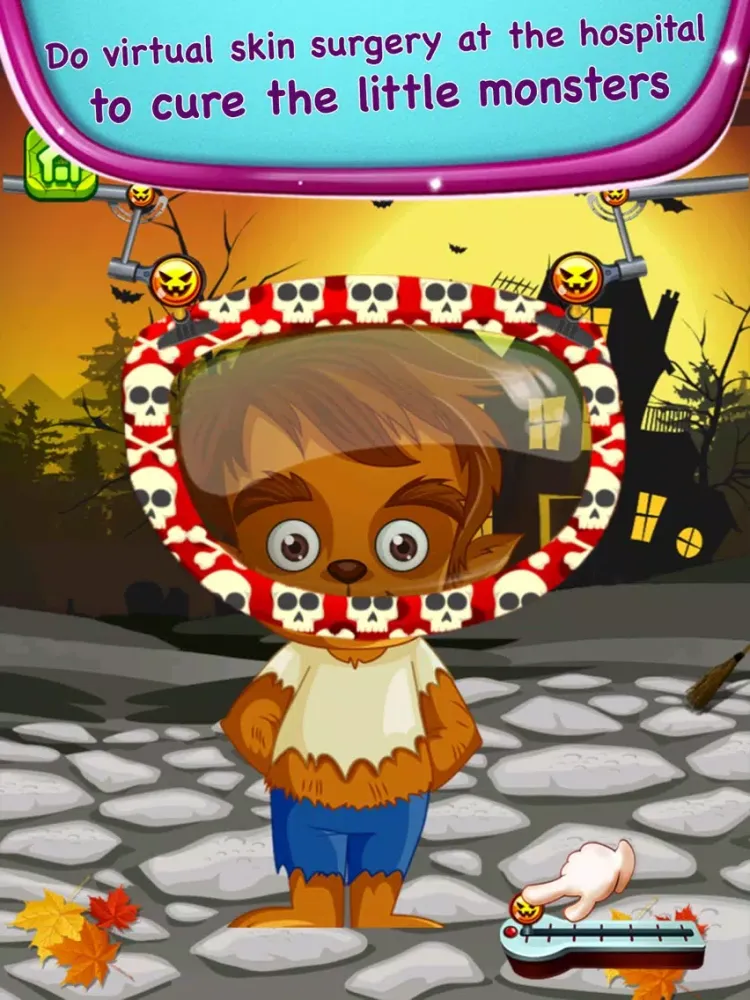 Halloween Monster Skin Doctor - Surgery Games iPad  سکرین شاٹس