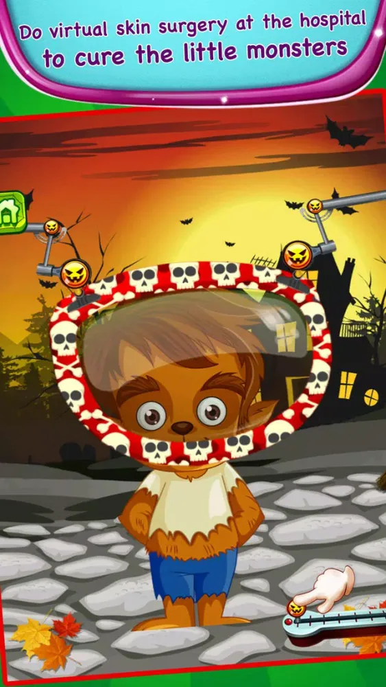 Halloween Monster Skin Doctor - Surgery Games سکرین شاٹس