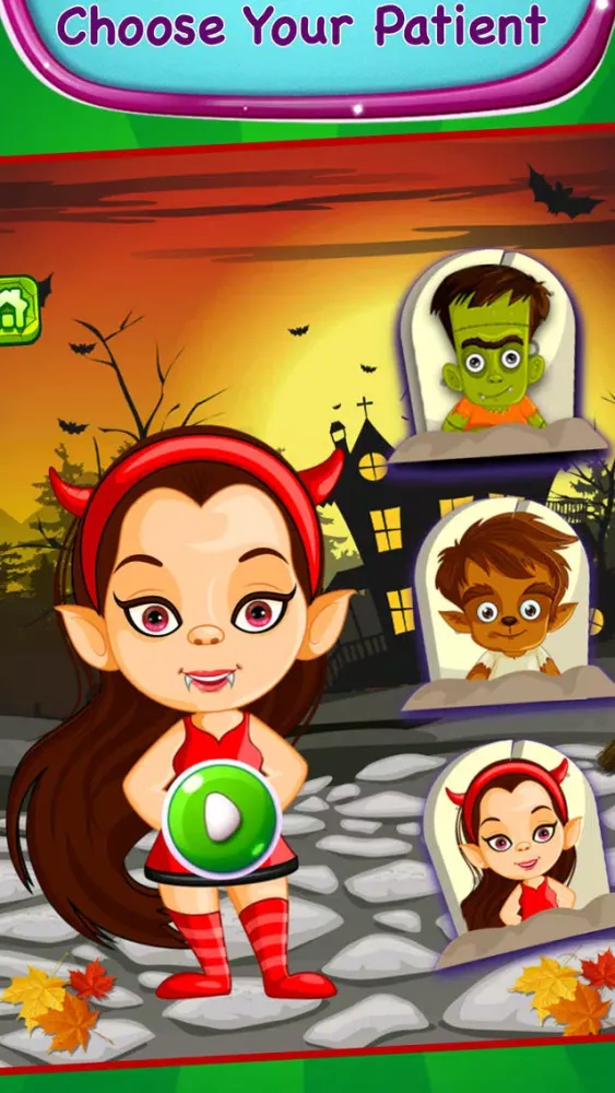 Halloween Monster Skin Doctor - Surgery Games سکرین شاٹس