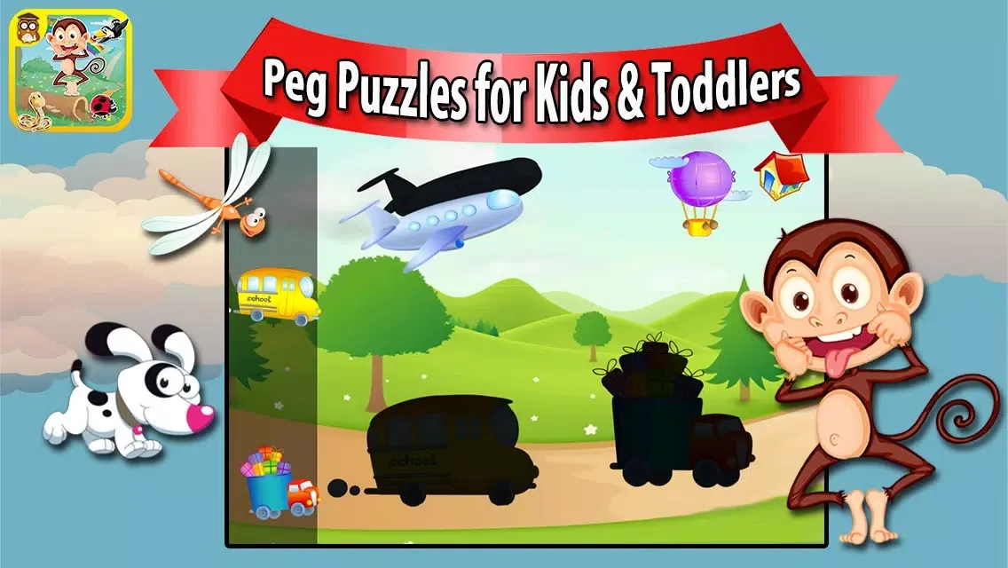Peg Puzzles for Babies & Preschool Toddlers應用截圖
