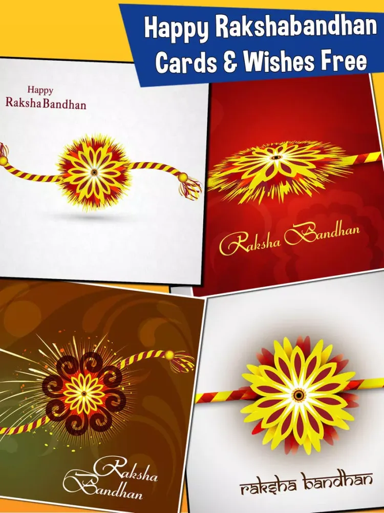 Capturas de pantalla de Happy Rakshabandhan Cards, Wishes & Greetings Free iPad 